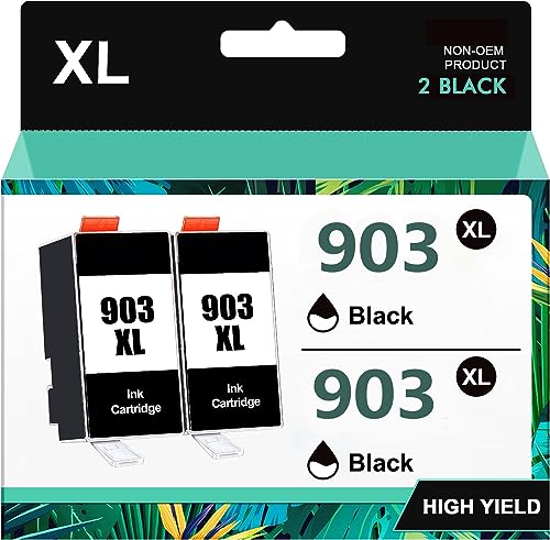 Pack 4 Cartuchos De Tinta Compatibles HP 903XL | Para Officejet 6950, 6960, Pro 6960, 6970 | Alto Rendimiento