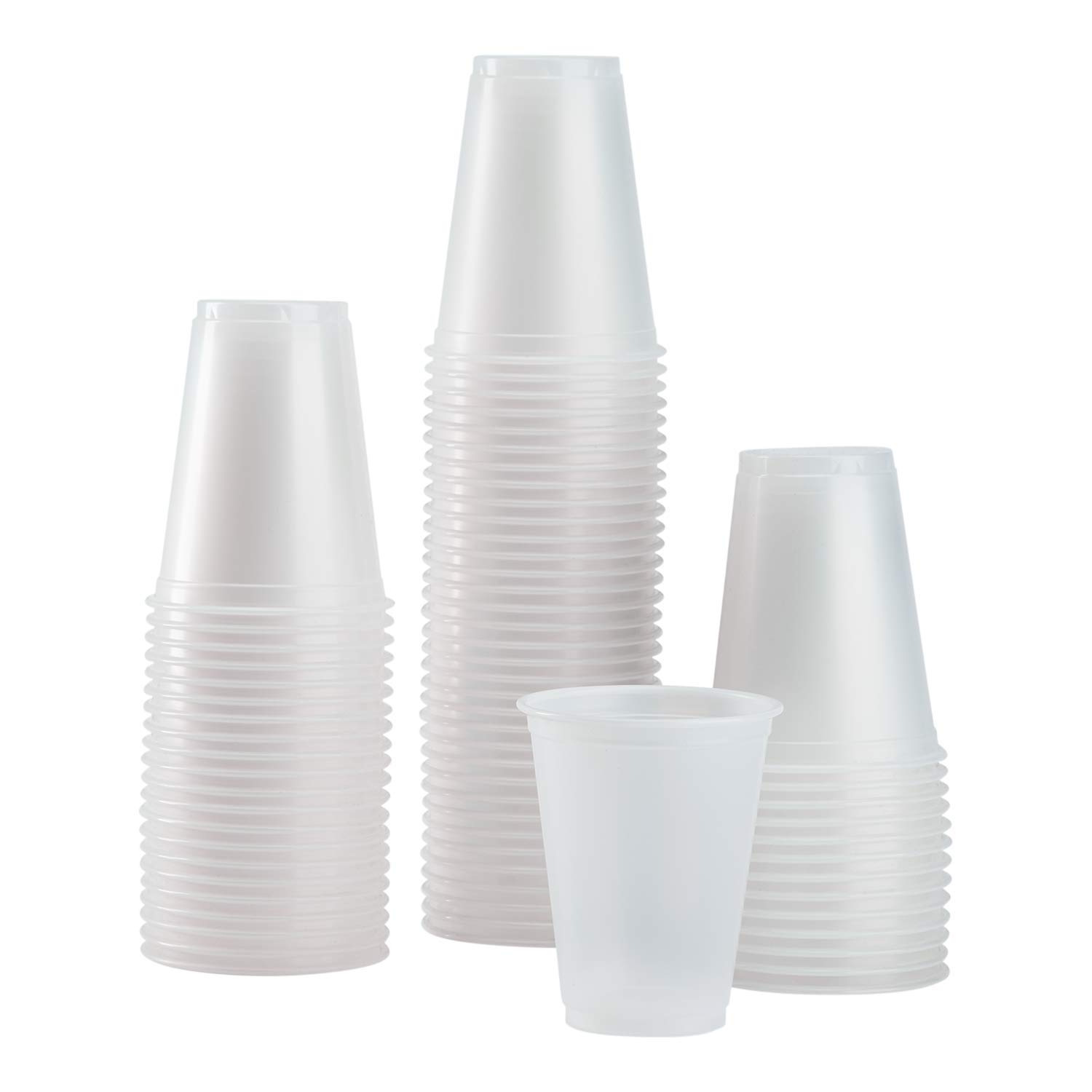 Karat C-KPS9 9 oz Clear PS Cold Cups (78mm Diameter) (Pack of 2500)