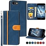 WaLa Wallet Case for iPhone 8/7/SE 2020, Premium Leather Flip Case with Card Holder and Kickstand...