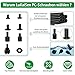 PC Schrauben Set, 516Stk SSD Schraubenset, PC Motherboard Computerschrauben Abstandshalter Kit, Schrauben #6-32 Stecker auf M3-Buchse für Festplattenlüfter, Gehäuse, SSD, CD-ROM, Computer