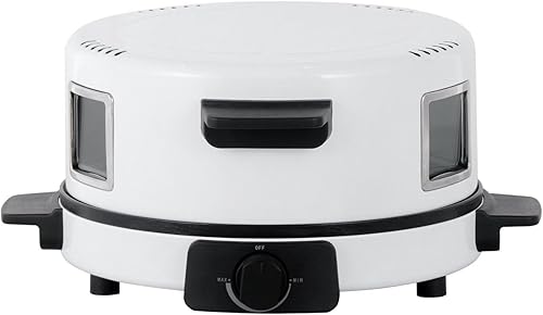 Máquina para hacer pan árabe, horno eléctrico para hacer pizza o pita para pizza y pan en casa, temperatura ajuste-1800 W, 110 V