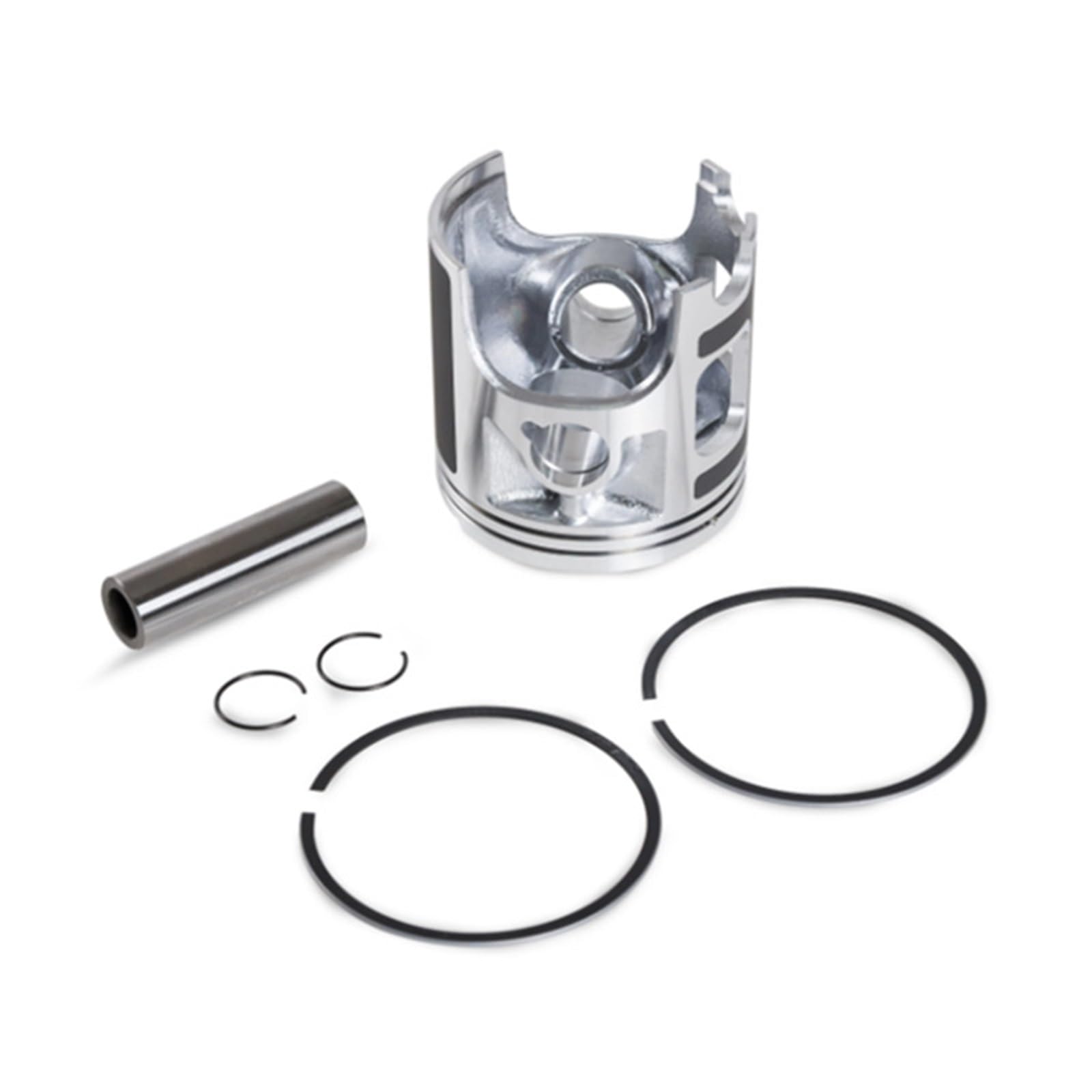 Kit pistone Kit Fasce Elastiche pistone Adatto per Yamaha Blaster 200 YFS200 1988-2006, alesaggio 66 mm, Parti Motore per Motocicletta. Kit pistone Cilindro
