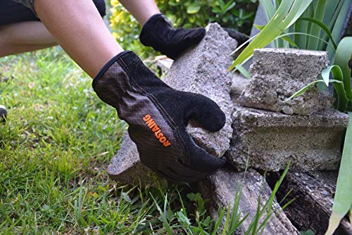 ROSTAING SOLIDO - Coppia di guanti in pelle per