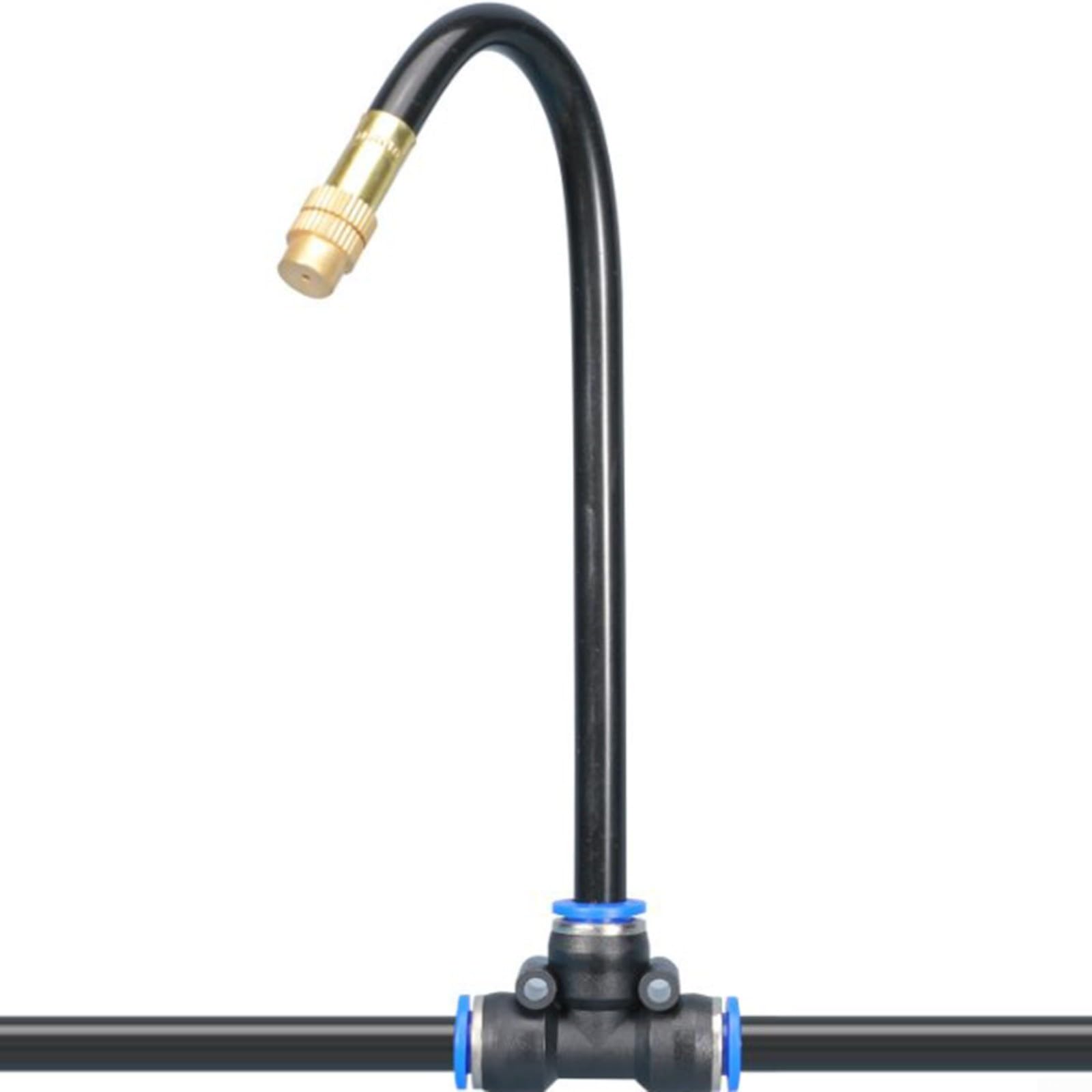 Sprüh-Sprinklersystem 20 M – Verstellbarer Gartennebel Für Bewässerung & Kühlung, Inkl. Schläuche & Sprinkler