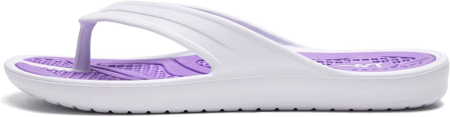 LM Women's Flip Flops Thong Sandals Casual Sandals Shower Shoes Beach Slippers Slides Slip on Water Shoes