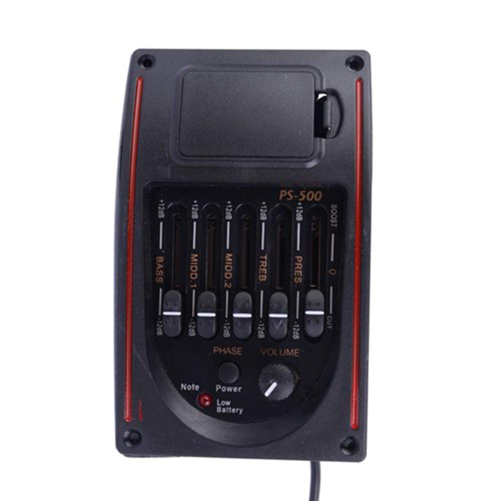 Buy Pickup Equalizer 5 Band Acoustic Guitar Equalizer Preamp Piezo