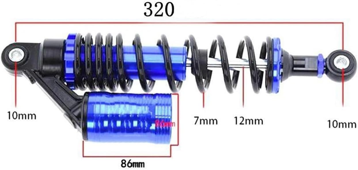 《新品　正規品》ケラスターゼ　ユイル　クロノロジスト　ユイルド　パルファン　3本 バイクショック ユニバーサル 320mm オートバイ用エアショック