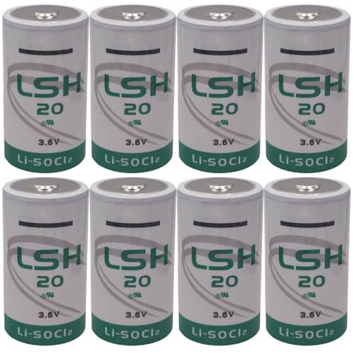 (8-Pack) LSH20 3.6V 13000mAh Batería Lithium No Recargable miniatura 1