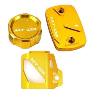 Fluid Reservoir Cap Cover For Ya&Amp;Maha Mt03 2021 2022 2023 Mt-03 2015-2020 2019 Motorcycle Accessories Front Rear Brake Fluid Reservoir Caps Oil Cover Guard 6 513r5+igj2l. sl500 . ss300