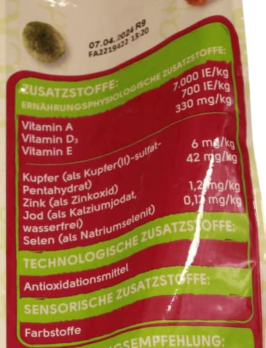 Gut & Günstig Lieblingsmenü Hundevollnahrung mit Huhn, Gemüse, Reis und Lammgeschmack, 4er Pack (4 x 4 kg)
