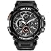 Men's Sport Watch, Dual Quartz Movement with Analog-Digital Display and EL Backlight Watch for Men