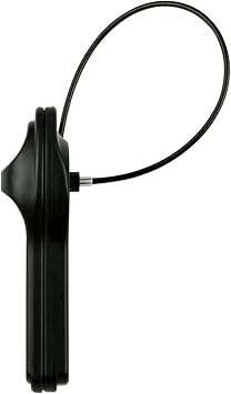 AM Alarming 2-Tone SuperTag with Lanyard - Black - Pack of 50