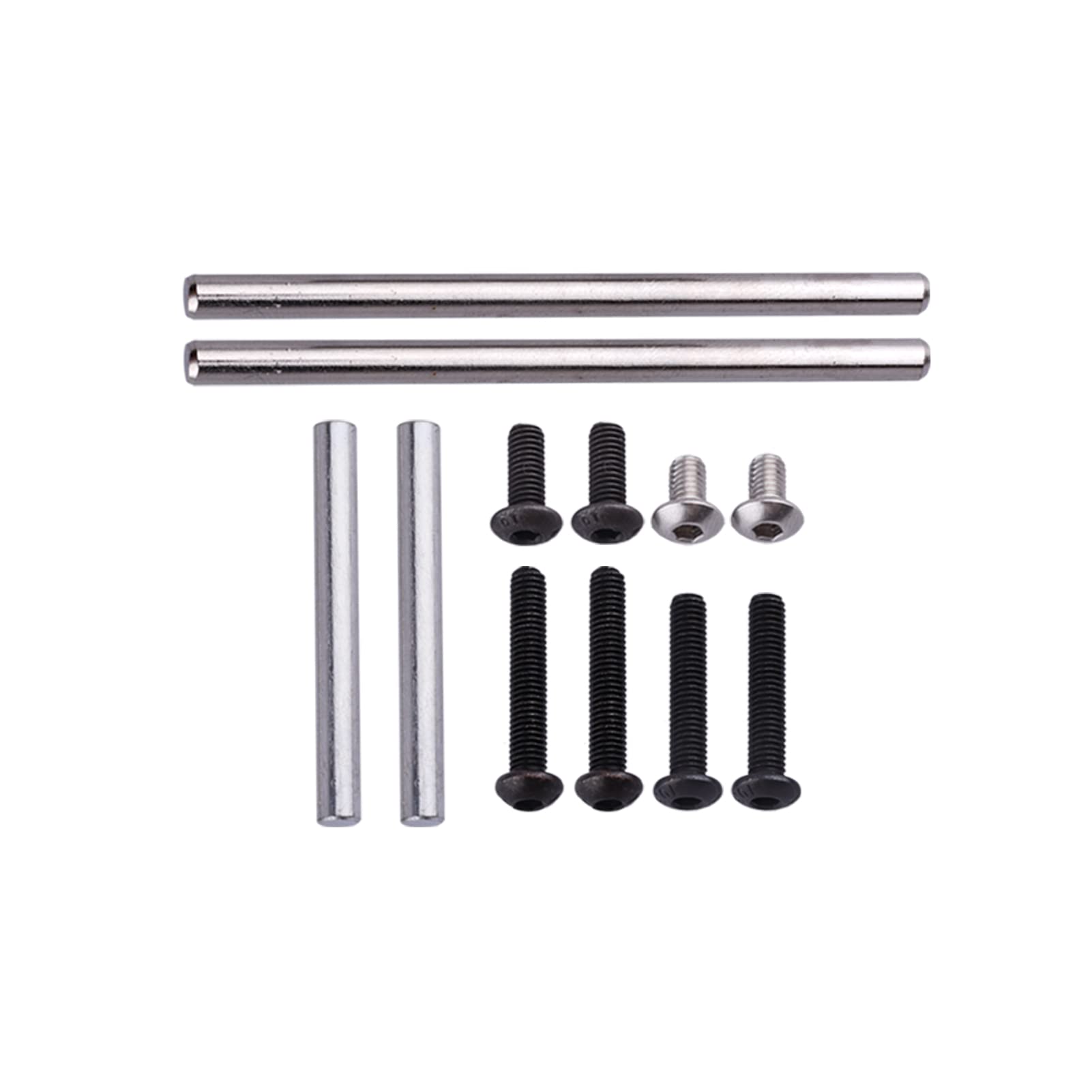 FriHobby Aluminum Rear Lower Suspension Arms Set for Losi 1/10 Tenacity 4WD Desert Buggy SCT Upgrades Parts Replace LOS234017 (Blue)