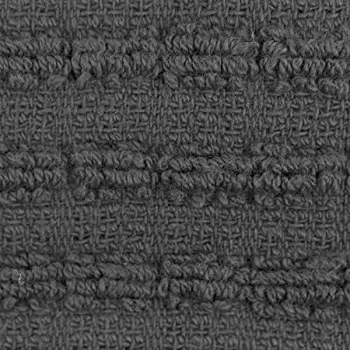 Ritz Kitchen Towels, Cotton, Graphite, Solid, 3-Pack - Image 3