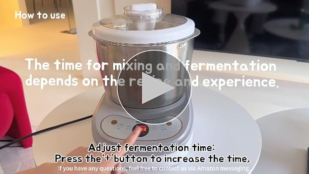 Amazon.com: Dough Maker with Ferment Function 7L Large