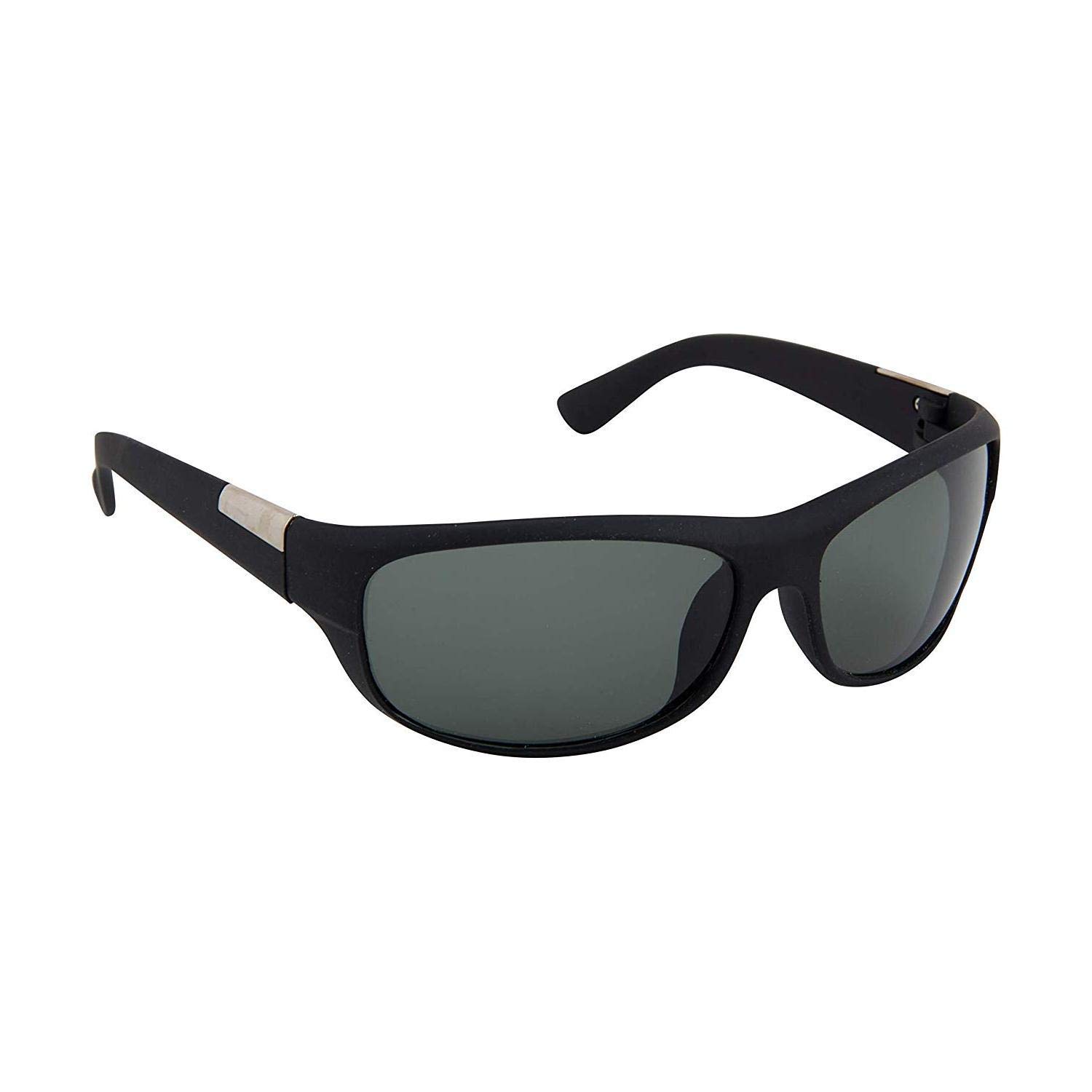 glamorstyl UV Protection Sports Biker Sunglasses for Men and Women (BLACK )-picture-32