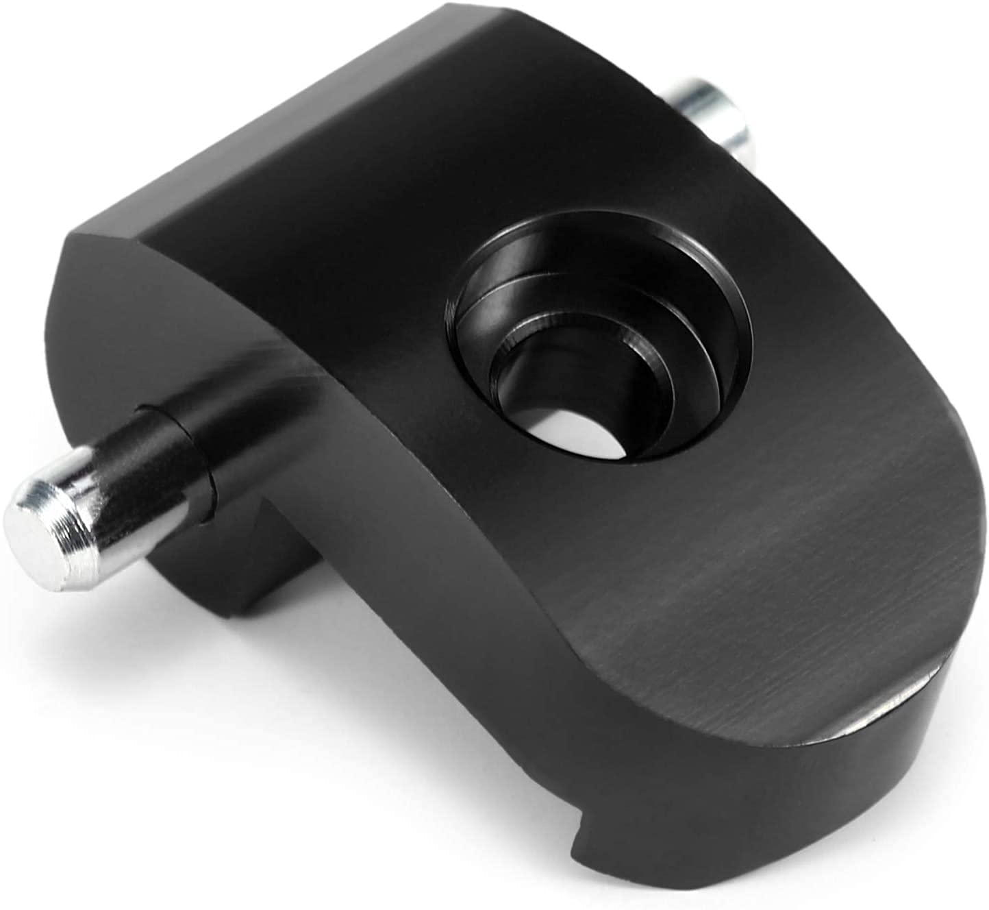 Upgraded Aluminum Alloy Lock Buckle Front Folding Hook Lock for Xiaomi M365 Electric Scooter (Black)