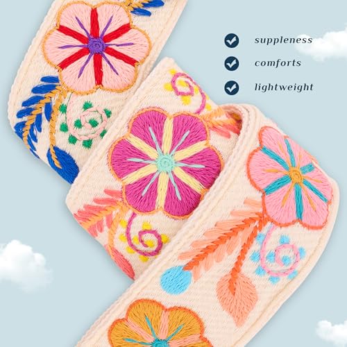 Image of chushui Knit Purse Strap,Replacement Crossbody Wide Adjustable Shoulder Strap for Bag Handbag