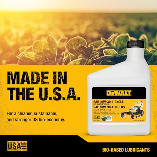 DEWALT Biosynthetic SAE 10W-30
