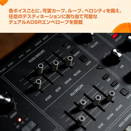 MOOG Muse 8ボイス・アナログ・バイティンブラル・ポリフォニック・シンセサイザー の商品画像 4