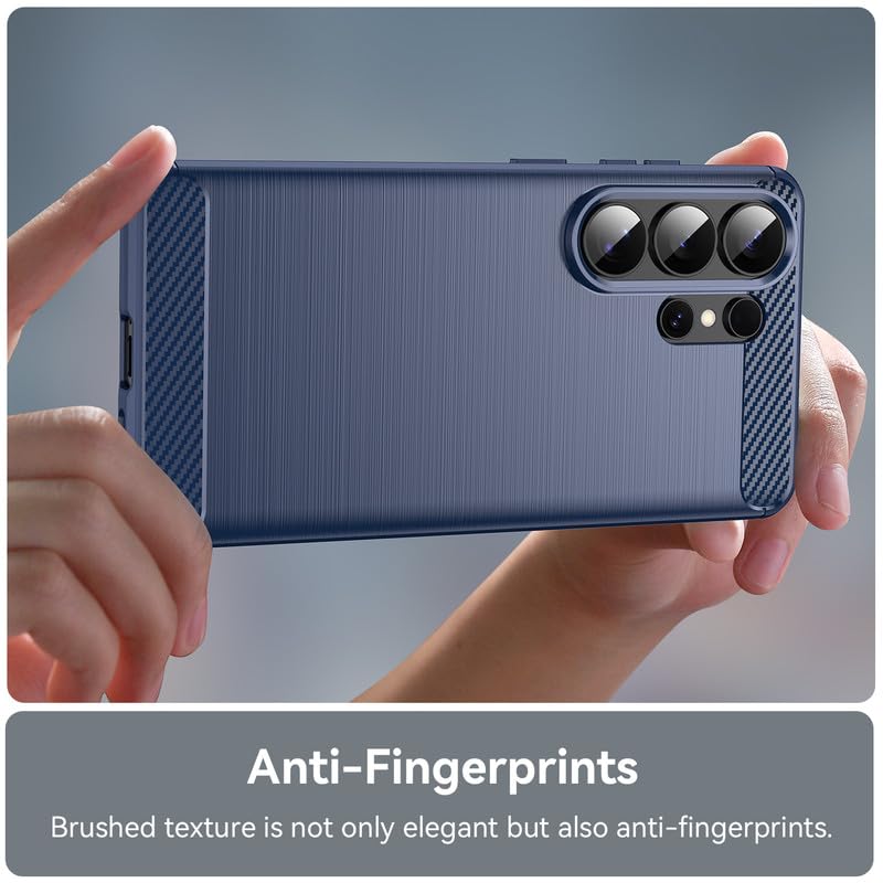 Image of Basic Case for Samsung Galaxy S26 Ultra (Carbon Fibre Blue)