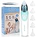 Aspirador Nasal Bebes, Aspirador nasal, 2 en 1 limpiador de nariz eléctrico para bebé y de, Con 3 Boquillas de Lechón Reutilizables, Calidad Alimentaria Silicona Suave, Lavable Reutilizable