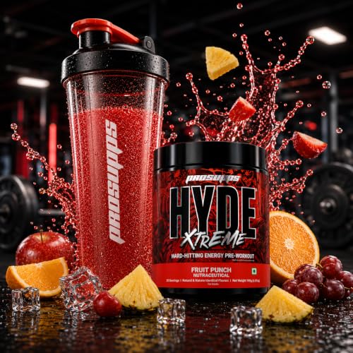 Image of ProSupps Hyde Xtreme Fruit Punch High Stim Pre Workout, 30 Servings