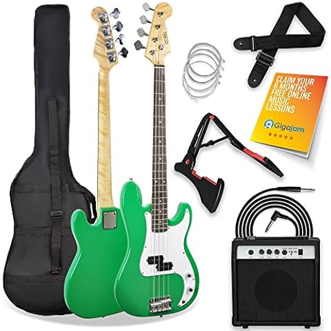 3rd Avenue 4/4 Electric Bass Guitar Beginner Pack Cover