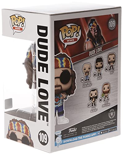 Funko POP! WWE: Dude Love, Mick Foley, Collectable Vinyl Figure, Gift Idea, Official Merchandise, Toys for Kids & Adults - Image 4