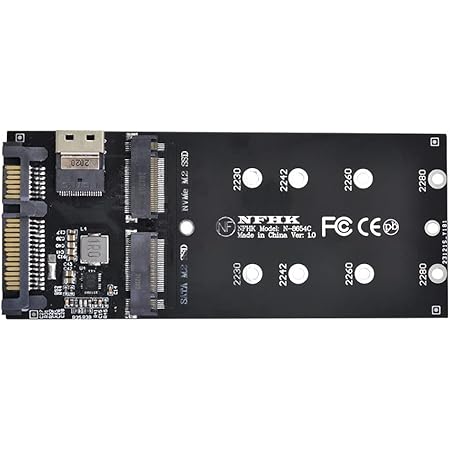 Scheda Adattatore SSD, Da PCIE A NVMe M.2 Adattatore SSD NGFF M.2 (NGFF - Foto 13