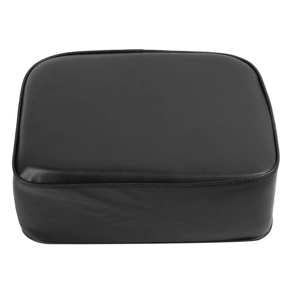 Poltrona da Barbiere in Pelle per Parrucchieri, Cuscino Portatile per Bambini, Attrezzatura per Styling (Nero)