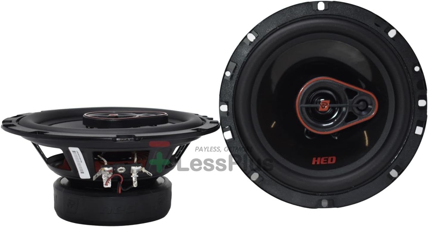 CERWIN-Vega! HED Series Car Speakers – High-Performance Audio, Clear Sound, Deep Bass & Compact Designs for All Vehicle Types (H7653)