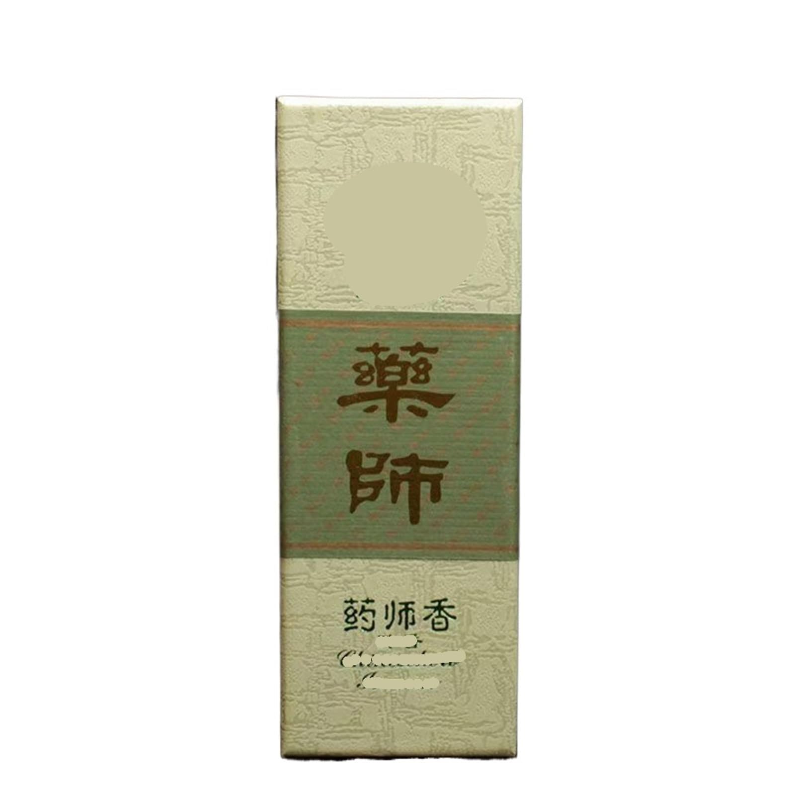 Varilla tibetana purificante del aire en madera de sándalo blanco de incienso de Buda(Medicine Buddha)