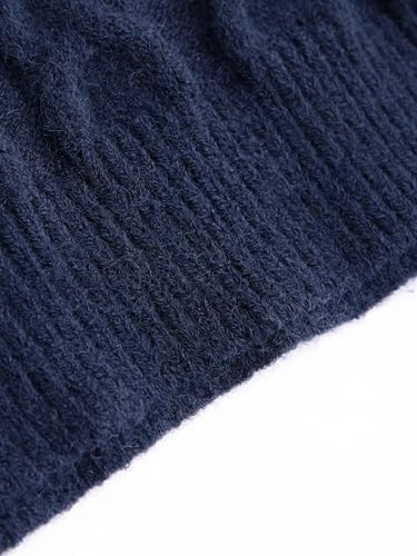 CIDER Women’s Sleeveless Sweater Tops Turtle Necks Cable Knit Croped Vest Tank Top3