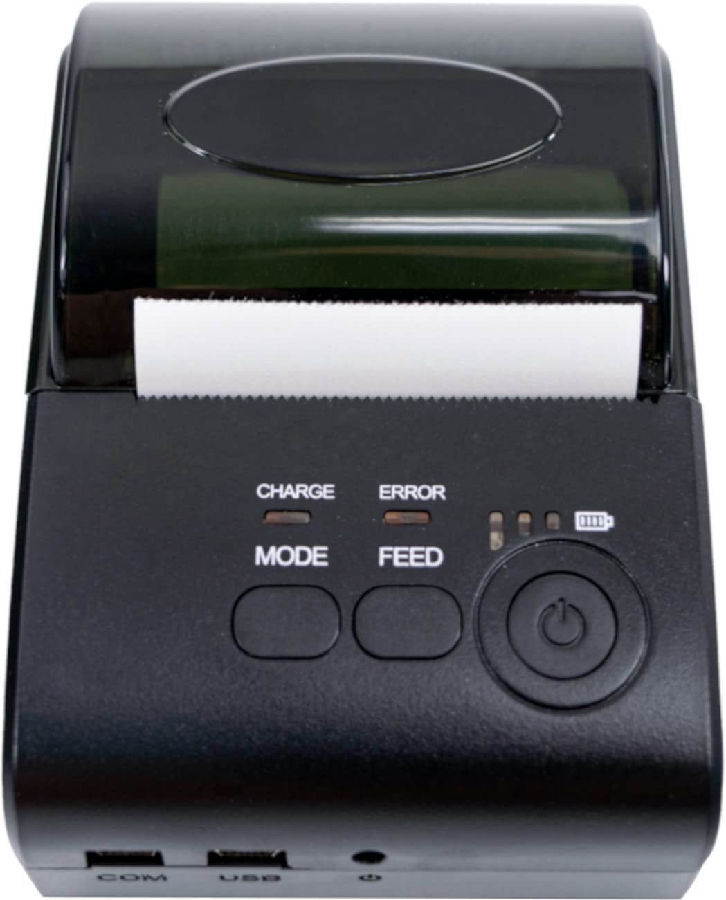 Kolibri KTP-1000 Portable Thermal Printer, 203 DPI, Printing Speeds Up to 90mm/sec, RS232/USB Interface, 110VAC, 2.28" Roll Width, 1.89" Printing Width