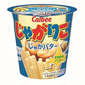 カルビー じゃがりこ じゃがバター 58g × 12個" 