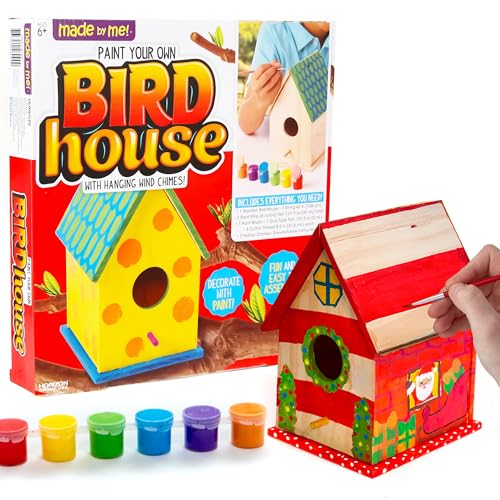 Made By Me Build & Paint Your Own Wooden Bird House Horizon Group...