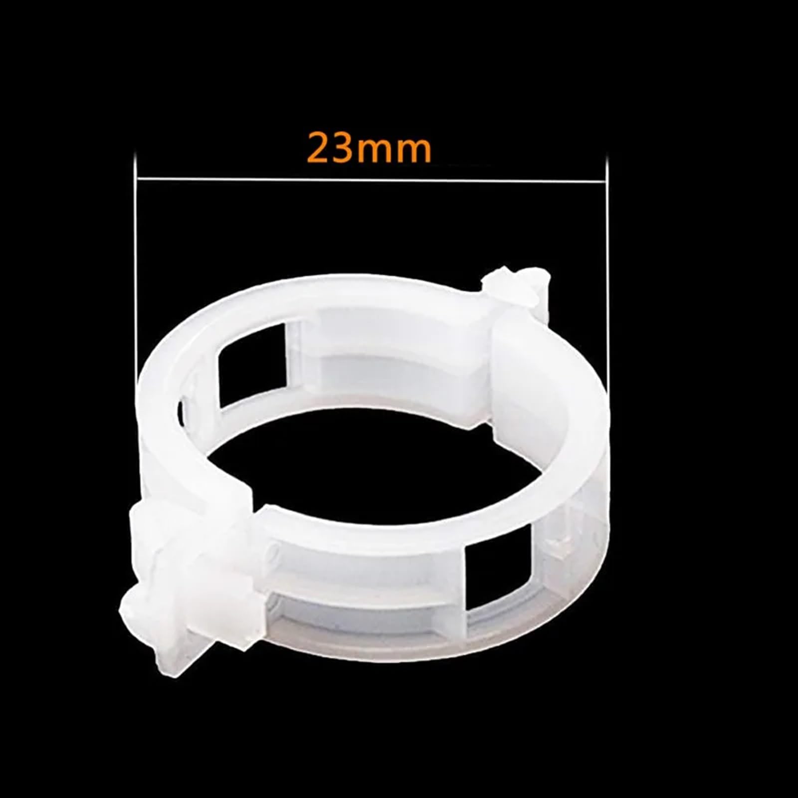 Mollette di sostegno per rampicanti da giardino, Clip di supporto for piante di vite in plastica riutilizzabili for orto 50/100/200 pezzi(100pcs)