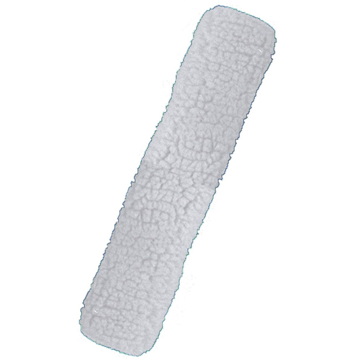 Intrepid International Fleece Halter Covers, White - Soft Fleece Noseband Cover, Horse Noseband Cover, Halter & Bridle Cover, Reduces Rub