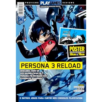 Capa do livro Superpôster PlayGames - Persona 3 Reload
