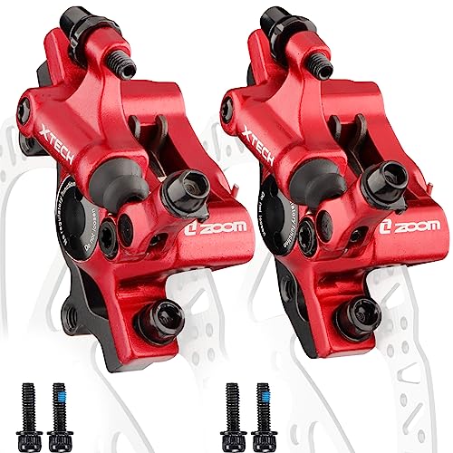 Hycline MTB Hydraulic Disc Brakes, HB-100 Hydraulic Disc Brake Caliper set Front and Rear,for Mountain Bikes E-bike, Folding Bike