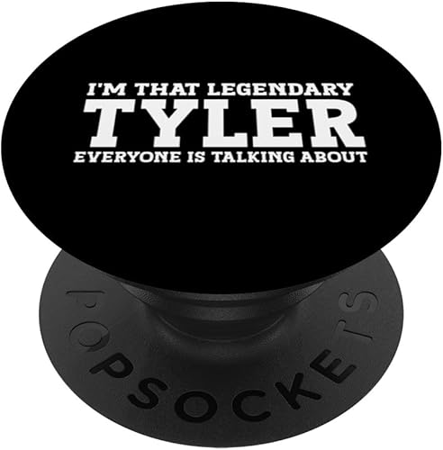 Tyler Personal Name Funny Tyler PopSockets PopGrip intercambiable