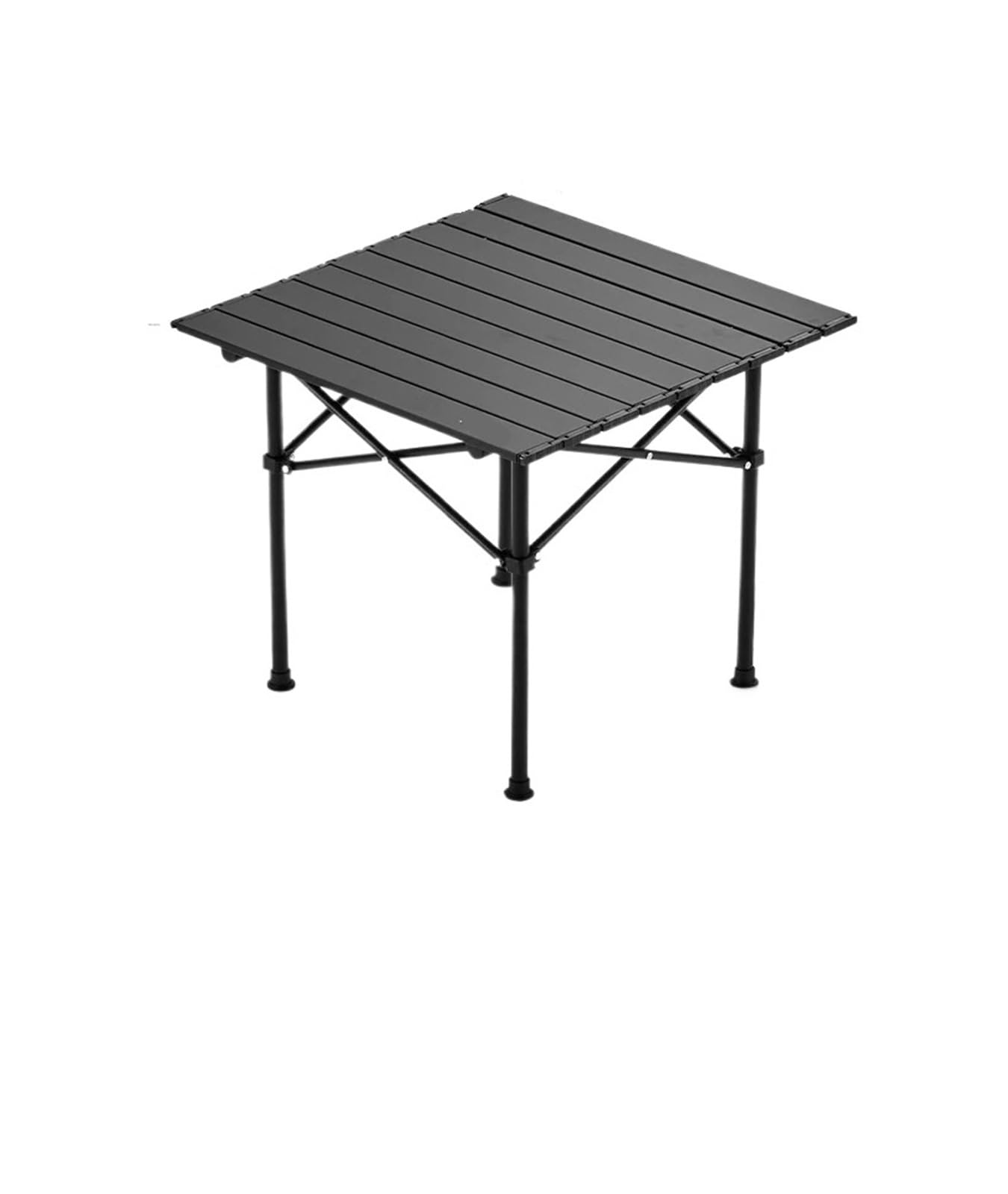 MUSM Camping Table Set, Picnic Table and Chairs, Camping Equipment Full Set of(Buff)