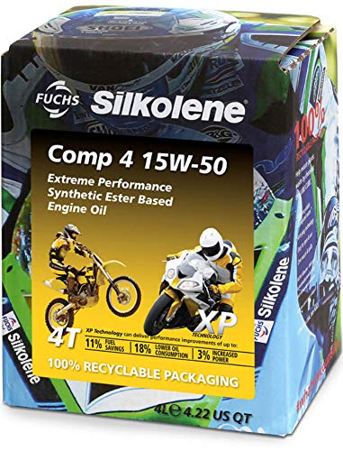 Silkolene 601450990 Comp 4 Xp Huile 15W50-4L