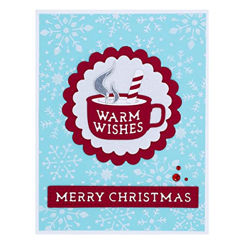 Spellbinders - Blizzard- Warm Wishes Camper, Grey - Image 3