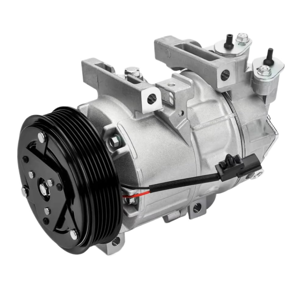 A/C Compressor with 6 Groove Pulley 926003TA3B 926003TA2D 926003TA2E Compatible with Base S SR 2013 2018 L4 2.5L Sliver
