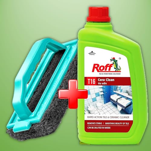 Image of Roff Cera Tile Cleaner,500 ml Floor and Ceramic Cleaner, Concentrated Liquid for Tough Stains,Multi-surface Floor and Tile Cleaner -(Roff 32625)