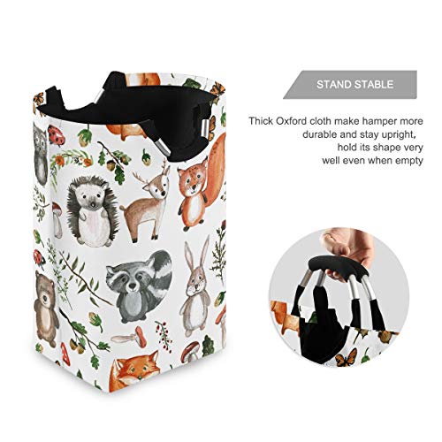 Senya BZYL1911001 Large Laundry Basket Shopping Foldable Clothes Bag Collapsible Fabric Laundry Hamper Folding Washing Bin thumb #2