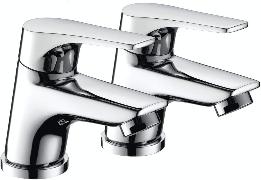 Bristan VT2 1/2 C Vantage Basin Taps Bathroom, Chrome