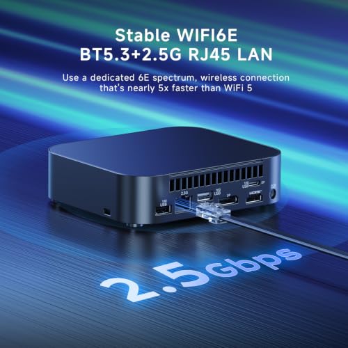 Image of ASUS NUC 14 Essential, Intel NUC 14 N150 Mini PC, 8GB DDR5 RAM, 256GB SSD | 4C /4T up to 3.6GHz,6W,Low Power Compact Desktop, Type-C 3.2,4K,WiFi6E,BT5.3,W-11 Pro for Home, Office & Digital Signage
